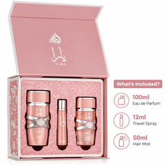 Yara Pink 3Pcs Gift Set By Lattafa