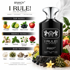 I Rule Black Eau de Parfum 100ml Long Lasting By Brandy Design