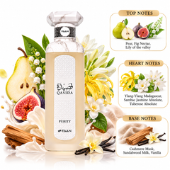 Qasida Purity EDP 200ml By Faan - Luxury Perfume