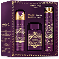 Badee al Oud Amethyst 3Pcs Gift Set By Lattafa