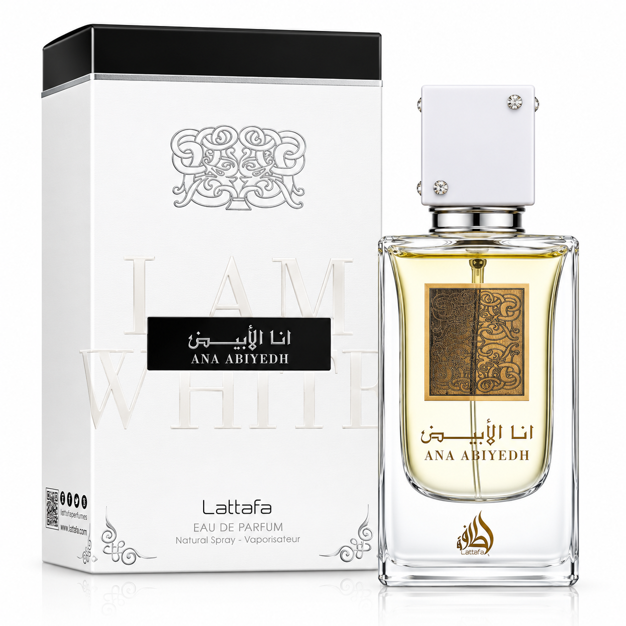 Ana Abiyedh White Eau de Parfum 60ml By Lattafa