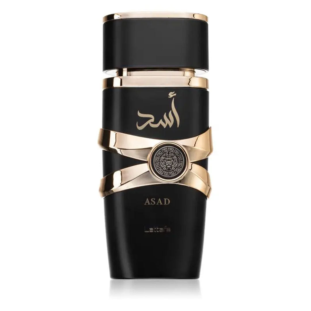 Lattafa Asad EDP 100ml men's perfume, bold and spicy, bottle detail (3 of 4)