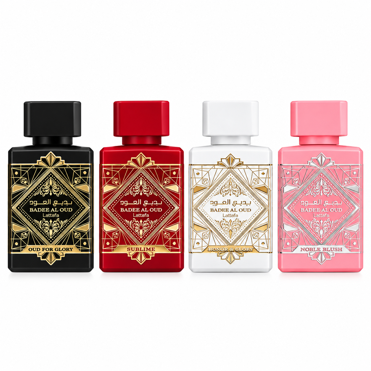 Badee Al Oud Collection 4 x 25ml Gift Set By Lattafa