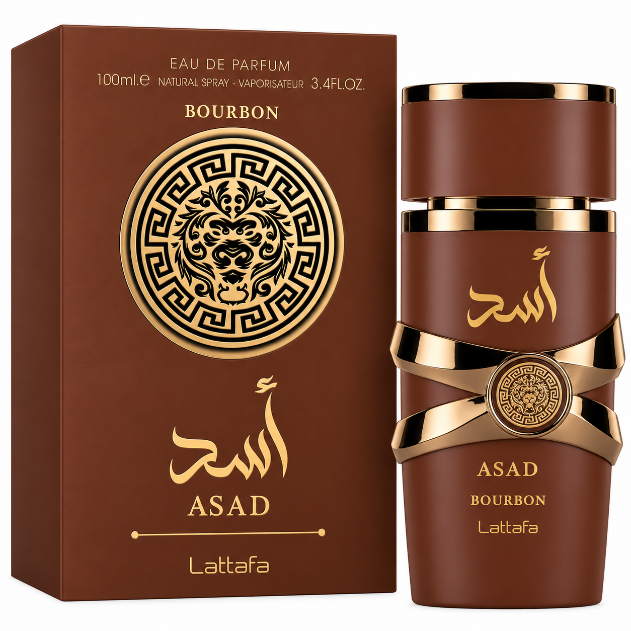 Asad Bourbon Eau De Parfum 100ml By Lattafa