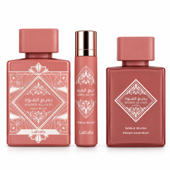 Badee Al Oud Noble Blush 3 pcs Gift Set By Lattafa
