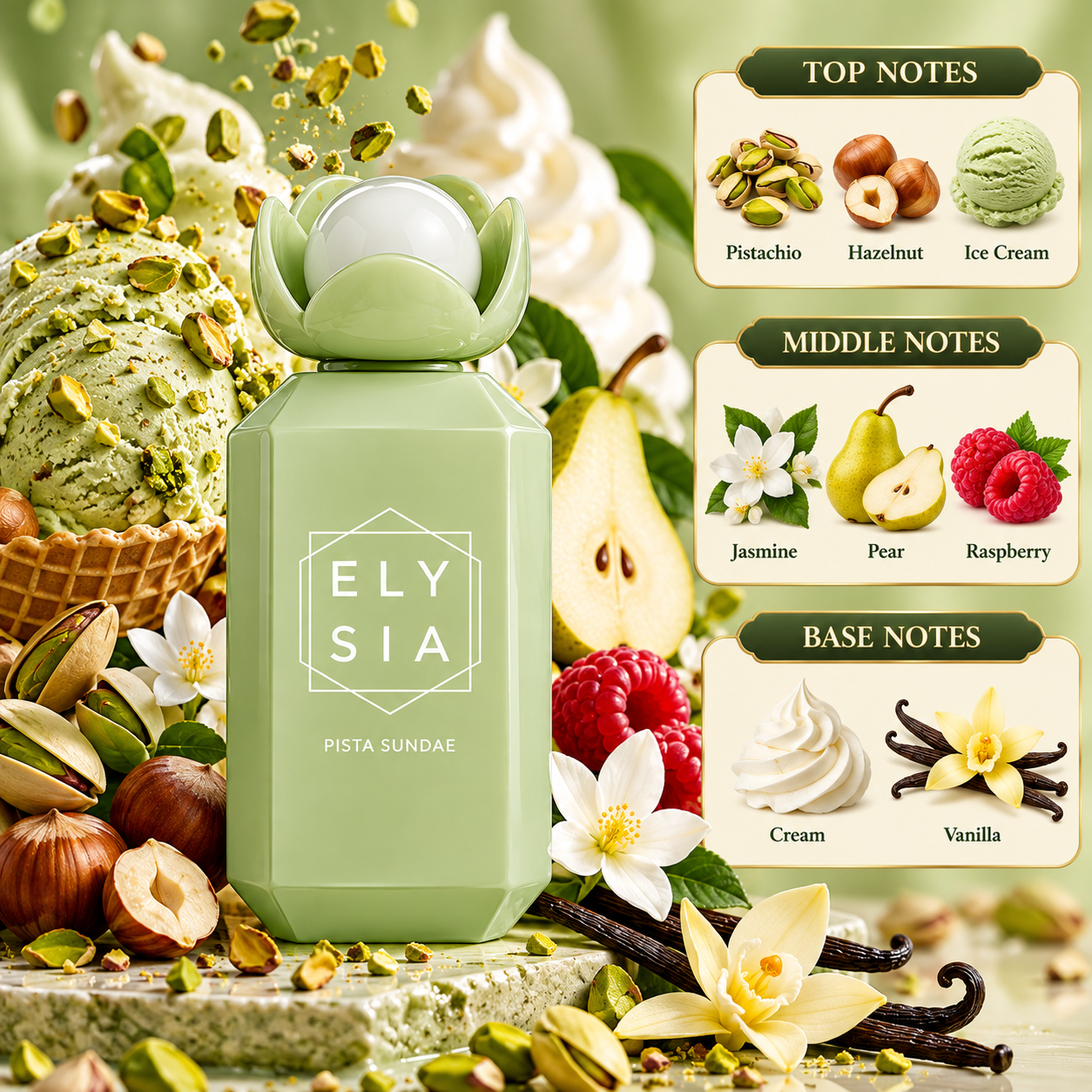 Elysia Pista Sundae Eau de Parfum 100ml By Fragrance World