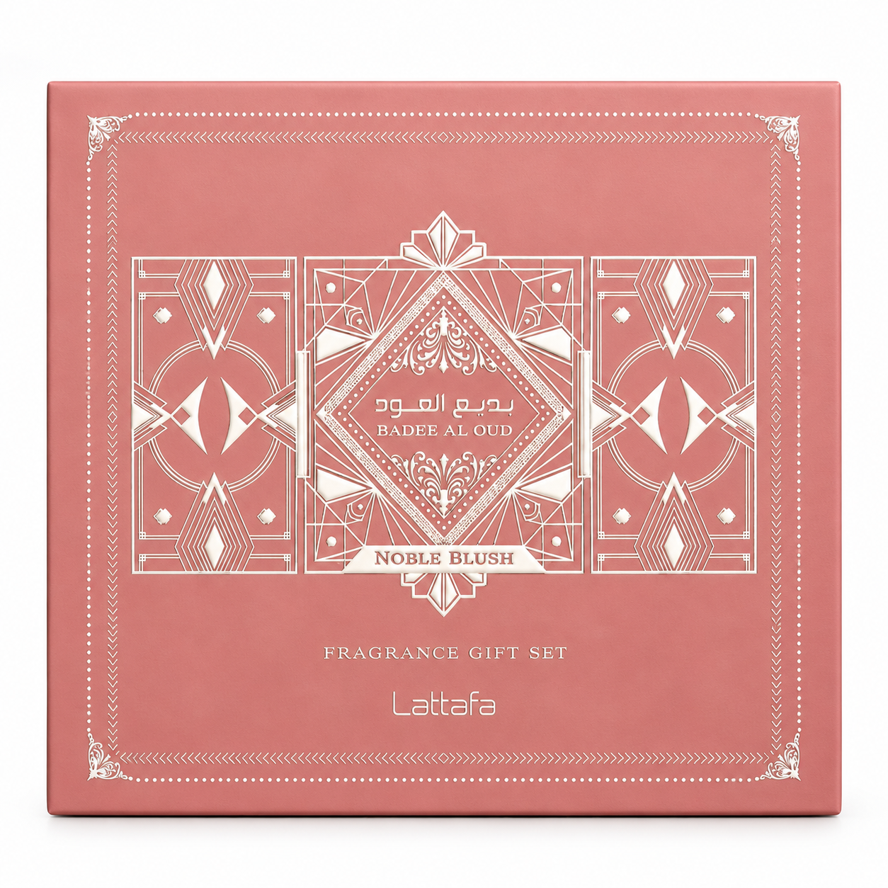 Badee Al Oud Noble Blush 3 pcs Gift Set By Lattafa