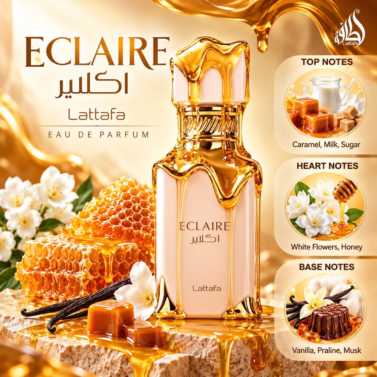 Eclaire Eau de Parfum 100ml By Lattafa