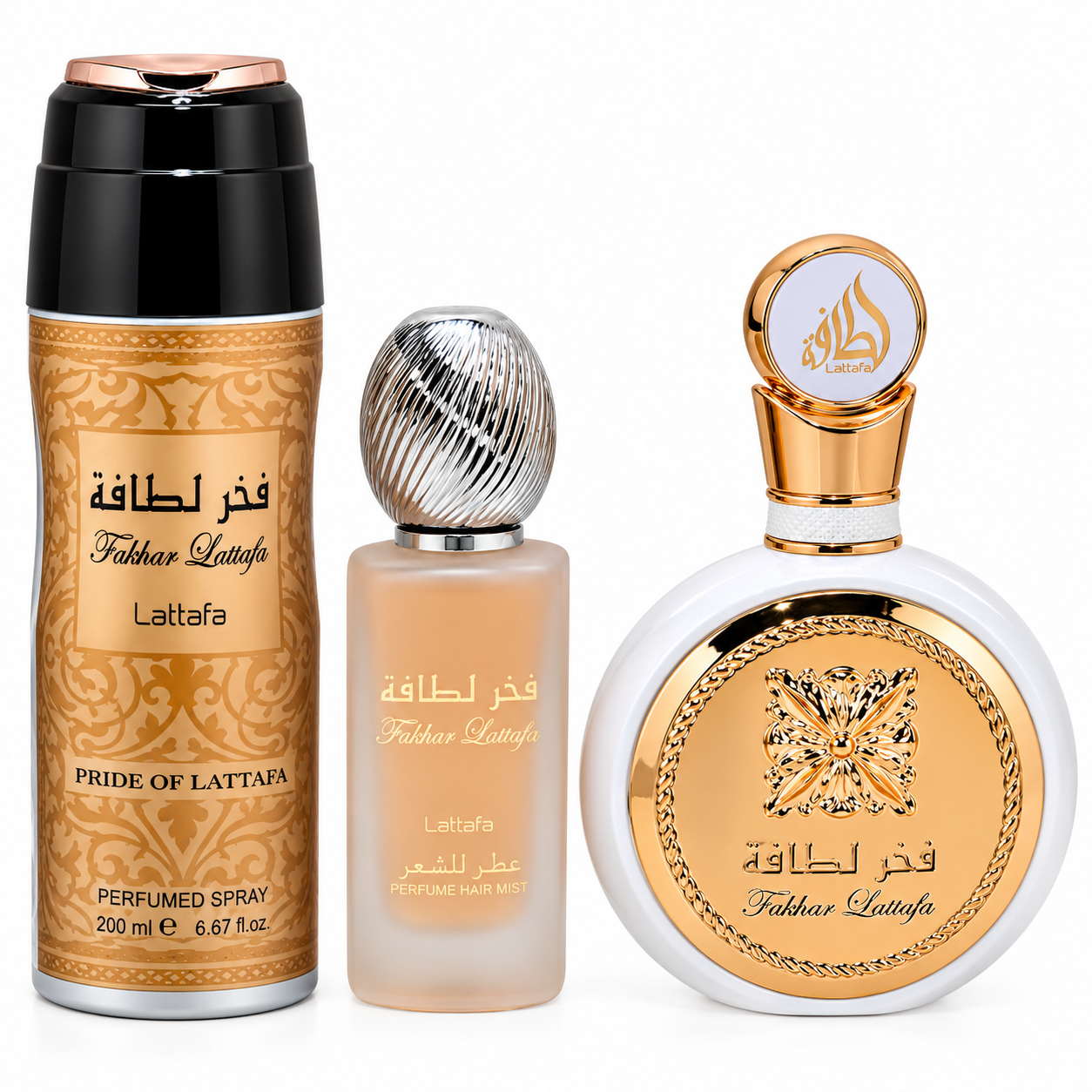 Fakhar Lattafa Women 3Pcs Gift Set by Lattafa