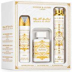 Badee Al Oud Honor and Glory 3Pcs Set By Lattafa