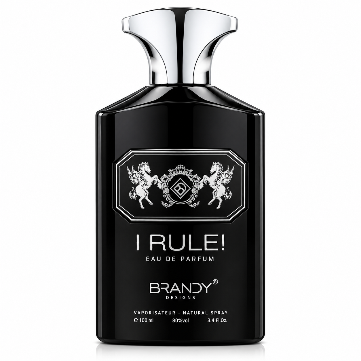 I Rule Black Eau de Parfum 100ml Long Lasting By Brandy Design