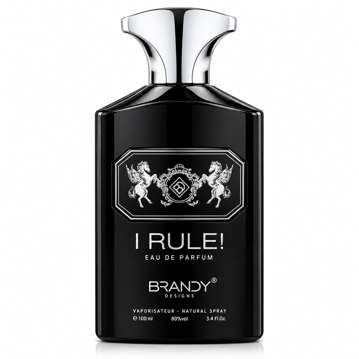 I Rule Black Eau de Parfum 100ml Long Lasting By Brandy Design