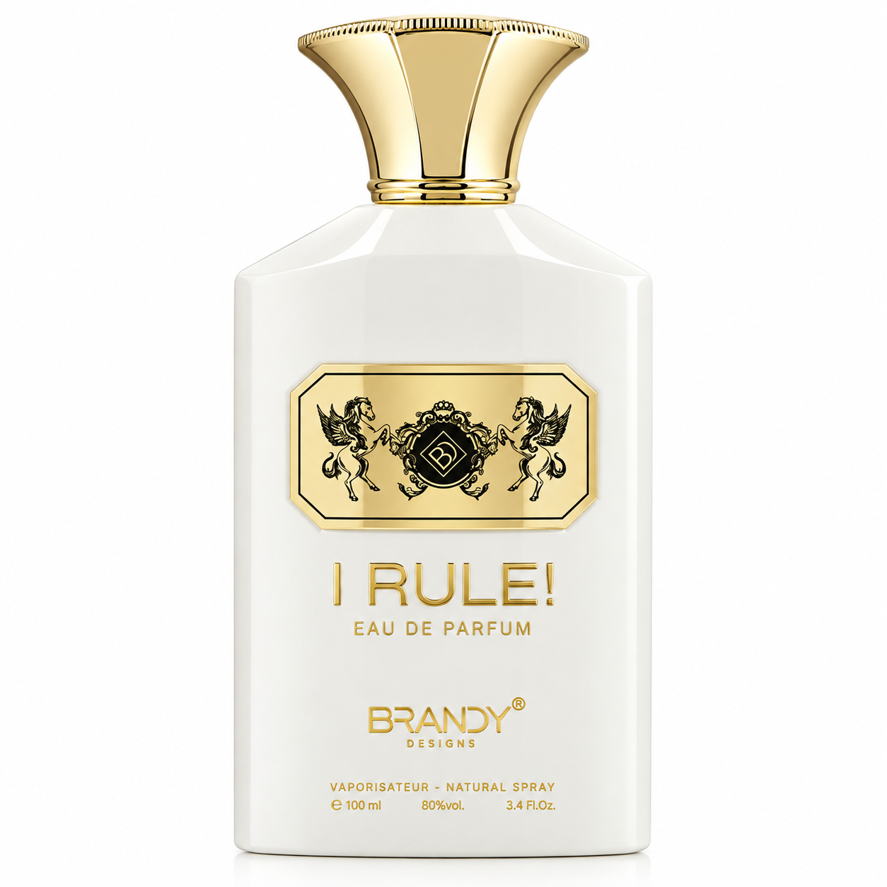 I RULE White Eau de Parfum 100ml By Brandy Design