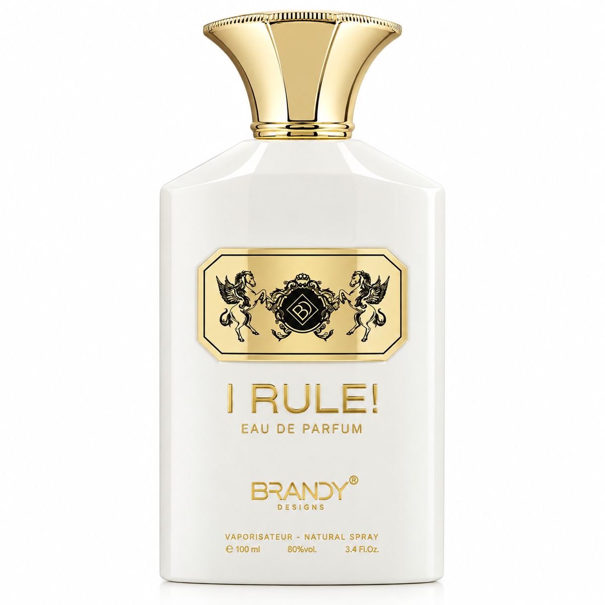 I RULE White Eau de Parfum 100ml By Brandy Design