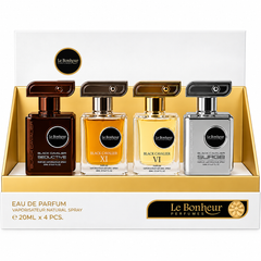 Le Bonheur Signature Collection Eau de Parfum Set 4x 20ml