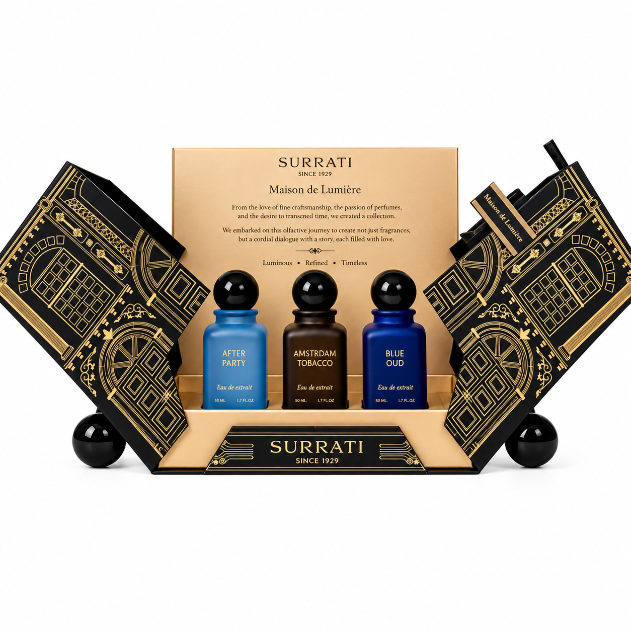 Surrati Maison De Lumiere Perfume Collection 3x 50ml