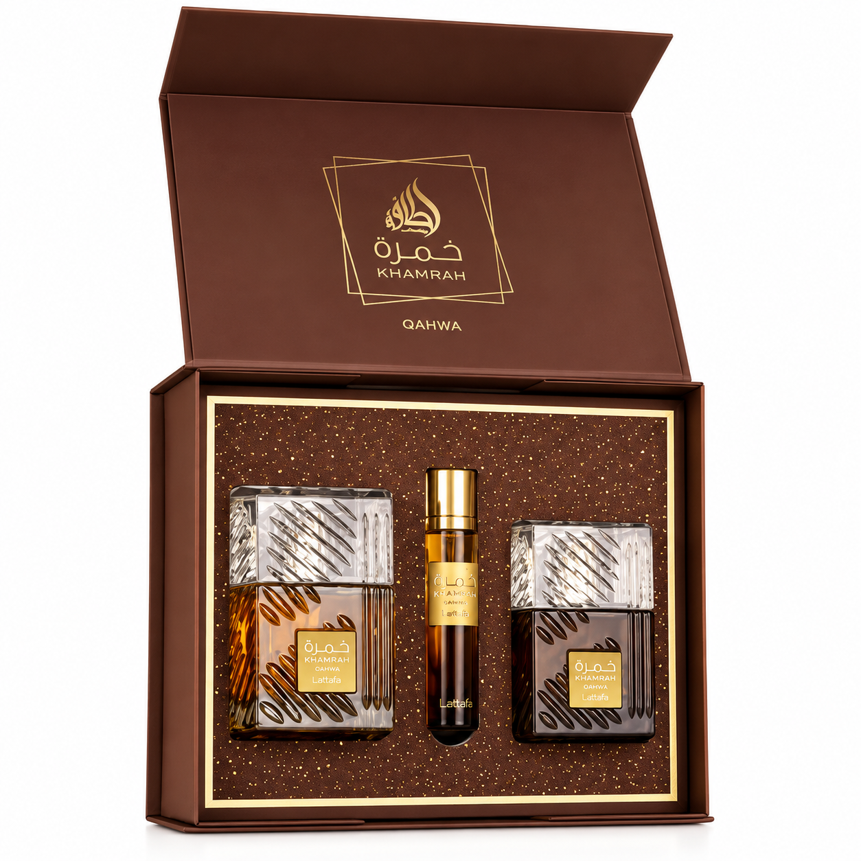 Khamrah Qahwa 3Pcs Gift Set by Lattafa