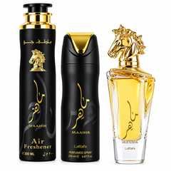 Maahir Gold 3Pcs Gift Set By Lattafa