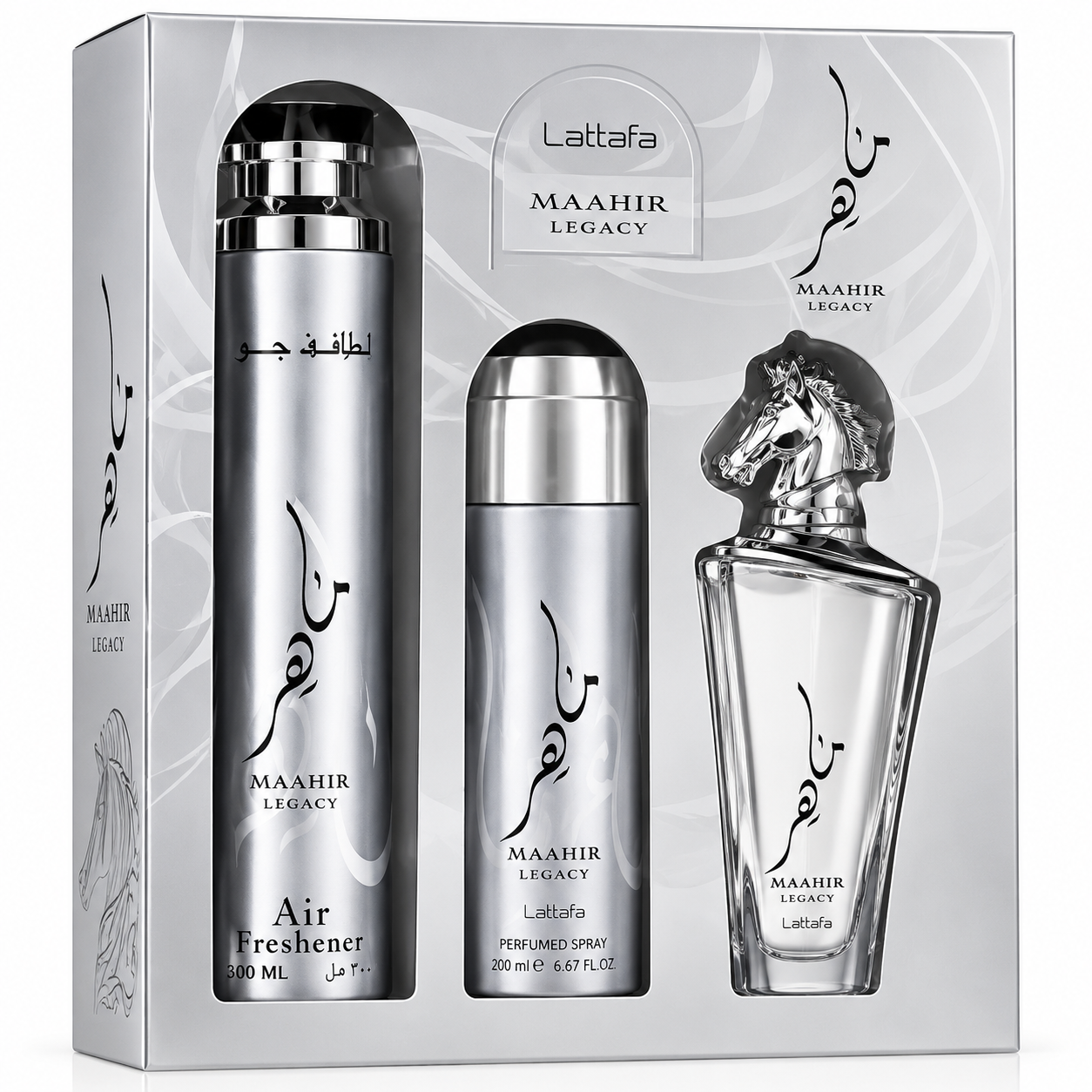 Maahir Legacy 3Pcs Gift Set By Lattafa