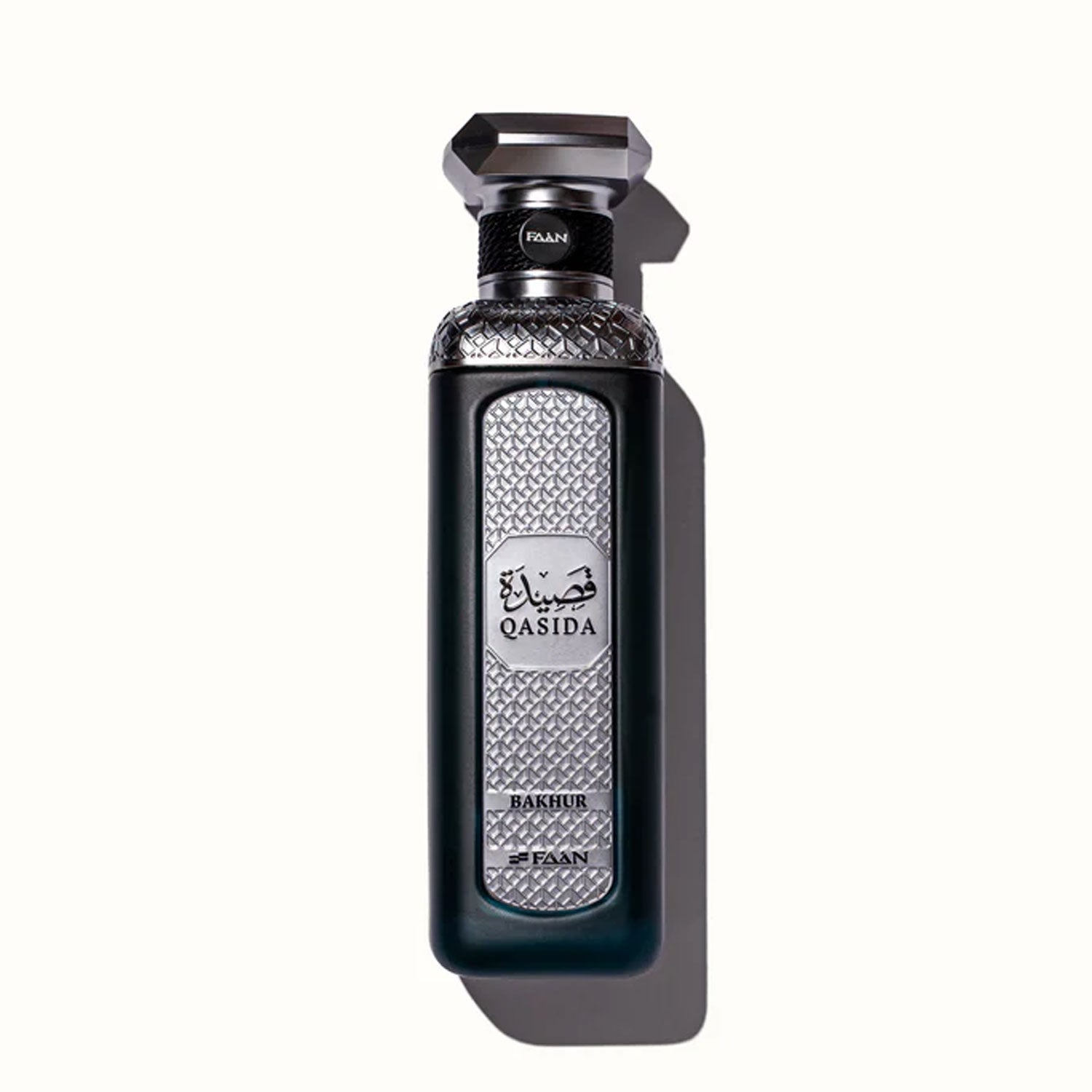 Qasida Bakhour EDP 200ml luxurious perfume, elegant bottle, front view.
