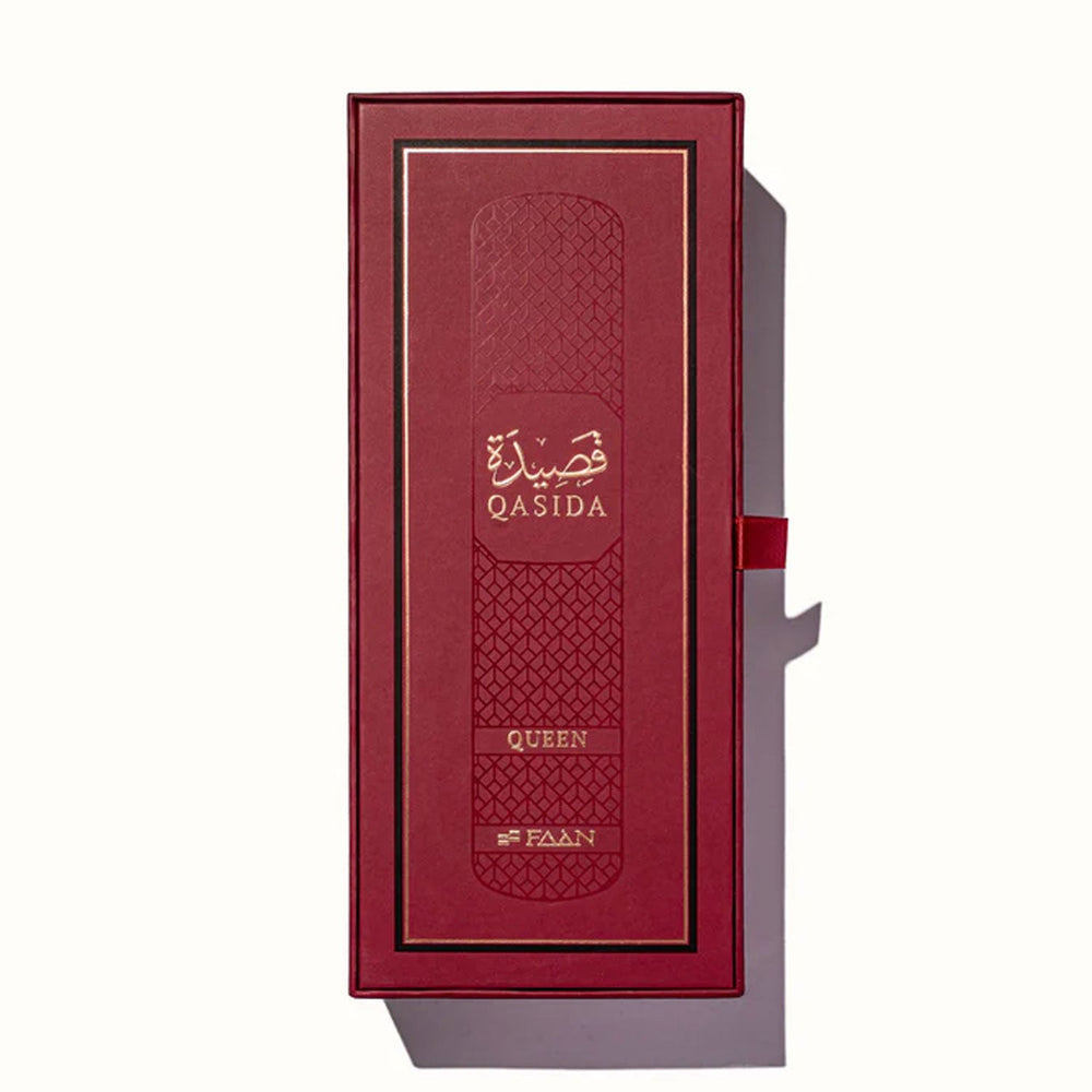 Qasida Queen Faan Eau de Parfum 200ml, luxurious fragrance bottle, second image.