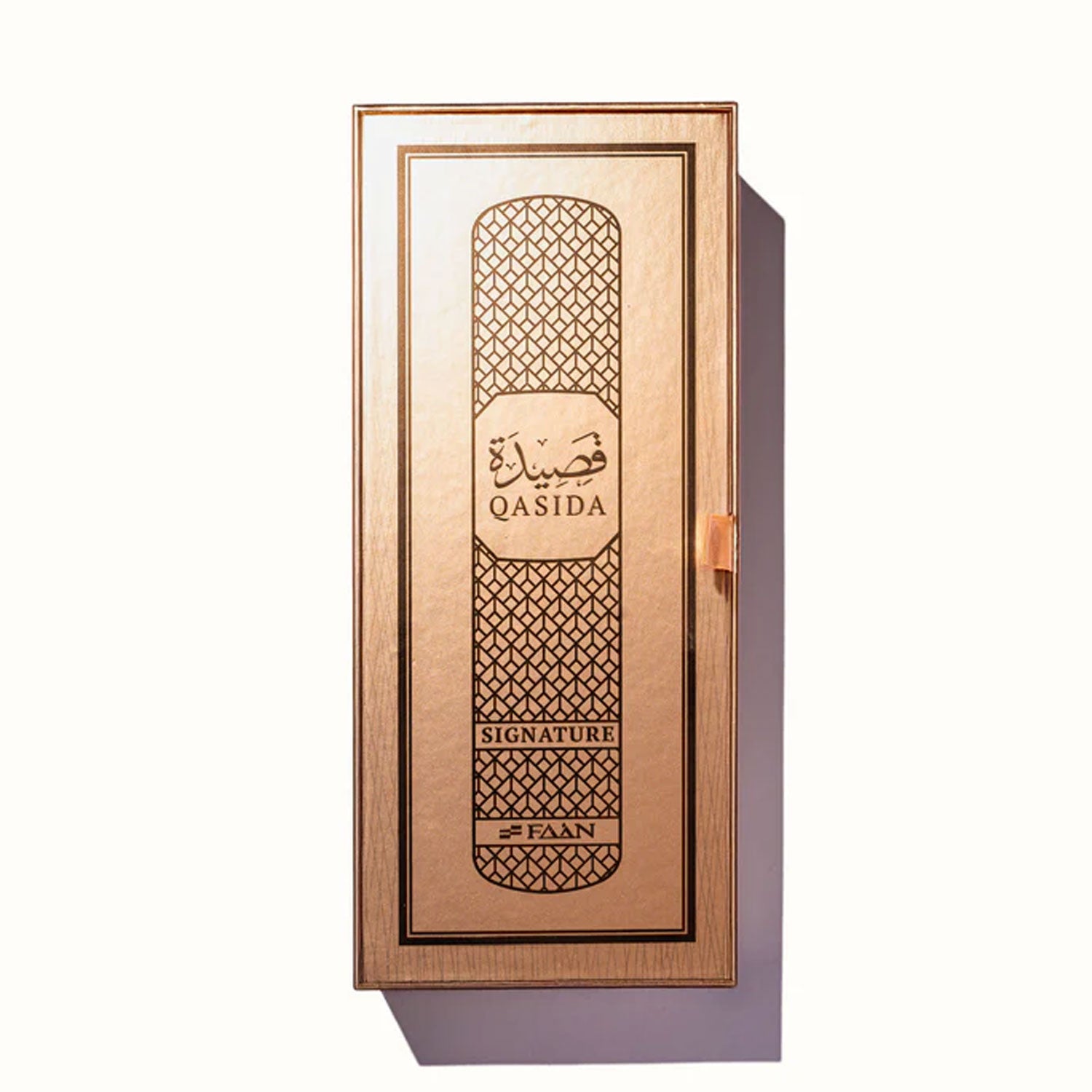 Qasida Signature Perfume 200ml, luxurious EDP fragrance bottle, elegant product shot 2 of 2.