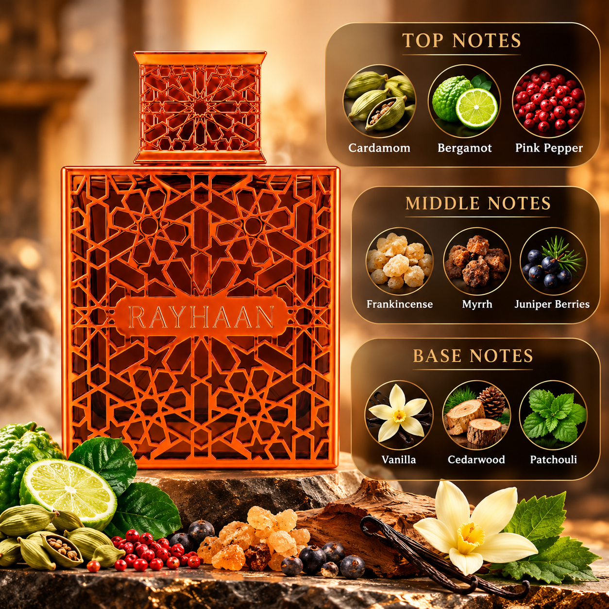 Vintage Eau de Parfum 100ml By Rayhaan