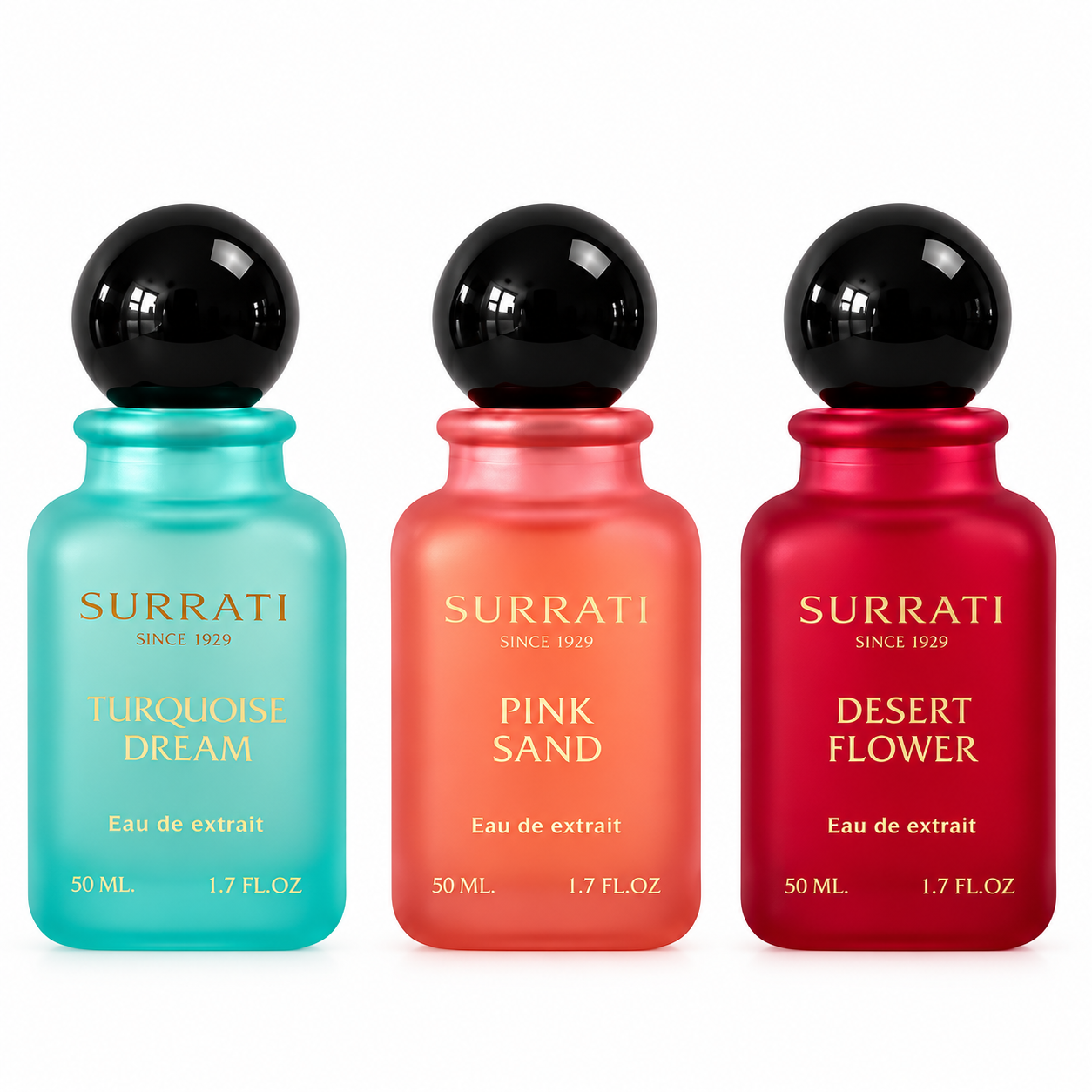 Surrati Maison De Elegance Perfume Collection 3x 50ml