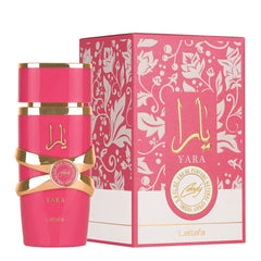 Yara Candy Lattafa EDP 100ml bottle, sweet fragrance perfume, third product image.