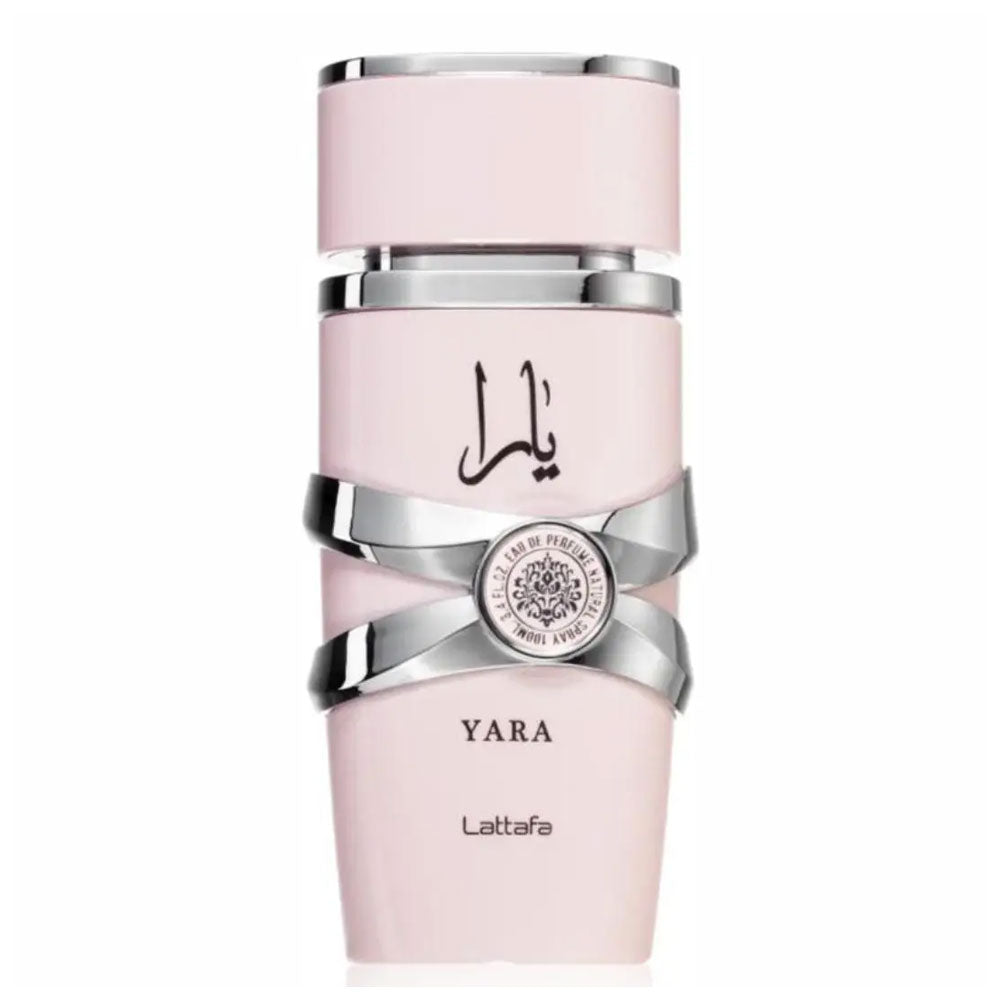 Lattafa Yara Pink Perfume, 1st image: Best Arabic fragrance for women, elegant bottle, floral scent.